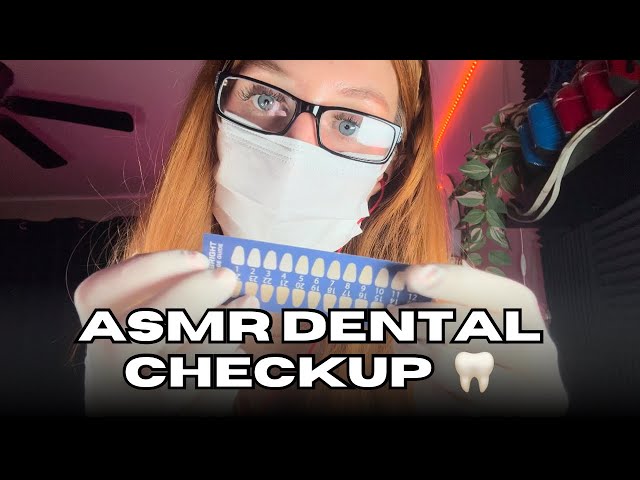 ASMR DENTAL CHECKUP ✨🦷 (gloves & mask)