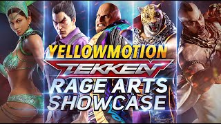 TEKKEN MOBILE | All Characters Rage Arts Showcase Compilation / Pre Launch