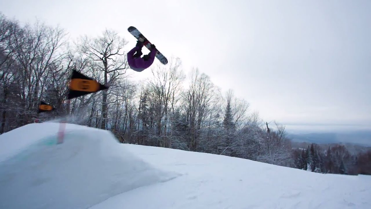 MT Tremblant Snowboarding! YouTube