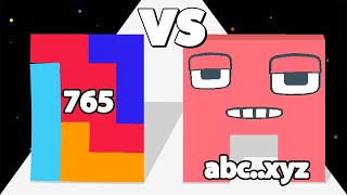 JELLY FILL /vs JELLY ALPHABET ∞ ASMR Gameplay Android iOS • Jelly 2048 Games • Infinity Merge
