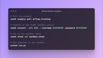 ZenML Sandbox Demo