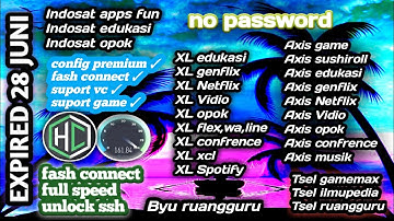 UPDATE CONFIG HTTP COSTUM PREMIUM ALL OPERATOR AXIS - XL - TELKOMSEL - INDOSAT - BYU  FULL SPEED!!