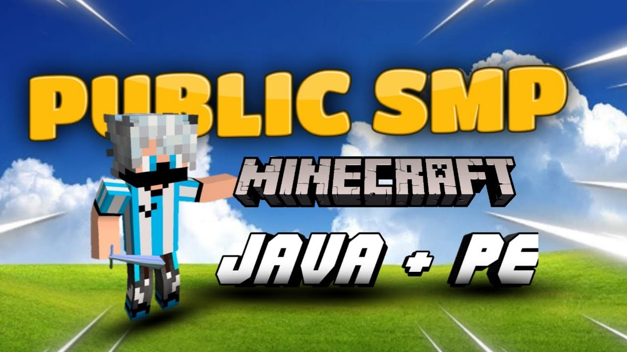 Minecraft Live Stream | Public Smp Anyone Can Join | Java + pe live smp ...