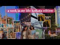 week in my life : KOLKATA EDITION ☕| cafes, diwali celebration, travel +more!