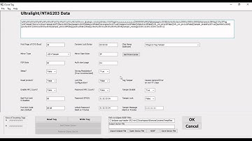 Ntag213 Tag Tamper, Ultralight EV1, and Ntag210-216