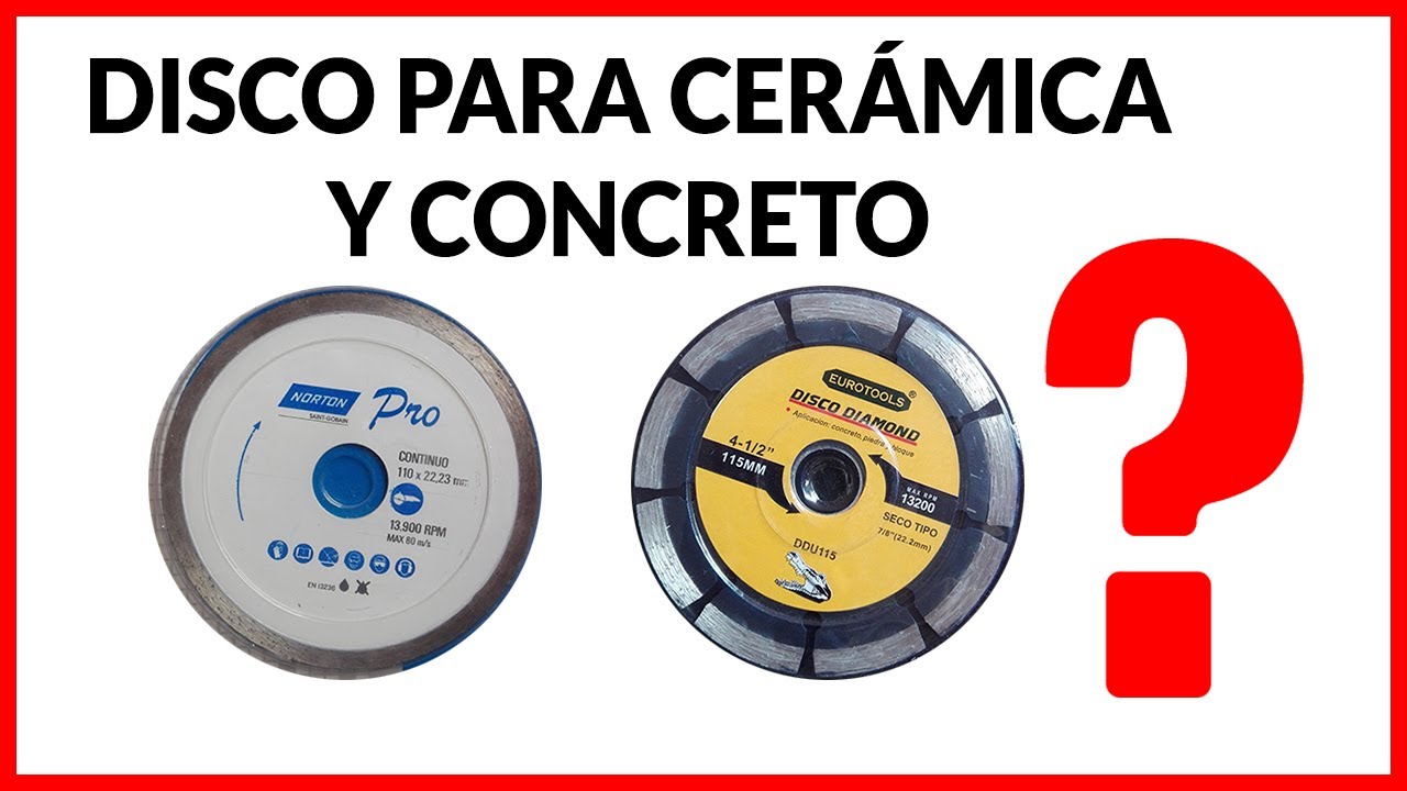 🔘 Disco para cortar mayolica - YouTube