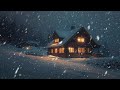 Winter Ambience | Snowstorm Winds &amp; Snowfall for Relaxation | Heavy Wind &amp; Snowfall