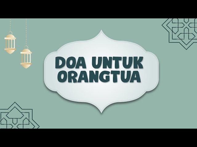 Bacaan Doa Mohon Ampunan Untuk Diri Sendiri, Orang Tua Dan Kaum