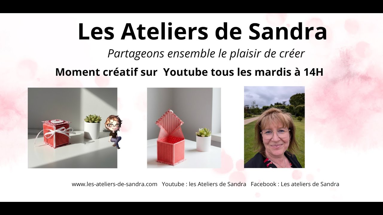 TUTO SCRAP Une boite Pop up avec une ouverture original