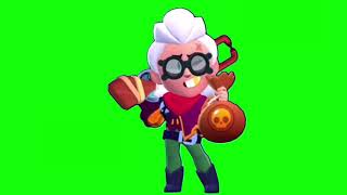 Belle Default Pose Green Screen Brawl Stars