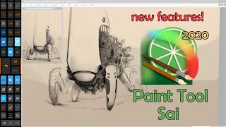 Paint Tool Sai 2020 - New Update! New Features! Lots Of Big Additions And Improvements For Artists Paint Tool Sai 2020 - New Update! New Features! Lots Of Big Additions And Improvements For Artists