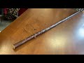 Rare 54 inch straight Blackthorn Hiking Stick.