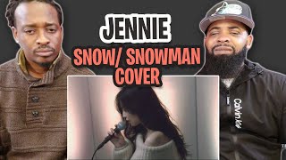 TRE-TV REACTS TO - JENNIE - 눈 (Snow) / Snowman Cover