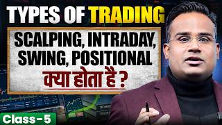 Types Of Trading | FREE Trading Course | Class - 5 | SAGAR SINHA