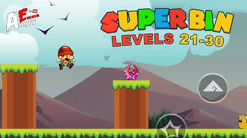 Super Bin - Levels 21-30 / Gameplay Walkthrough (Android, iOS)