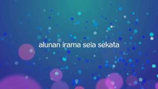 Vidi Aldiano-Kau feat  Candra Darusman (Lyric Video)