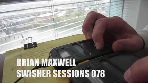078 - Korg Kaossilator 2 and Mini Kaoss Pad 2 - swisher session 078 - Brian Maxwell