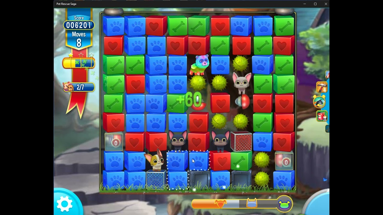 Pet Rescue Saga level 4031 no boosters