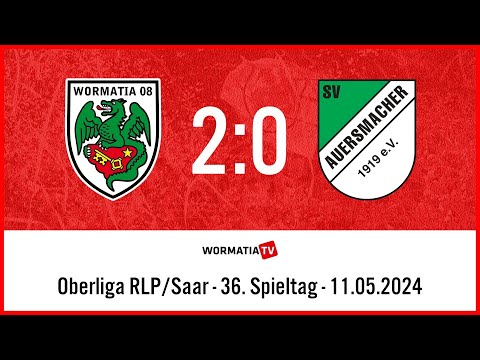 Highlights Wormatia Worms vs SV Auersmacher 2:0 (11.05.2024)