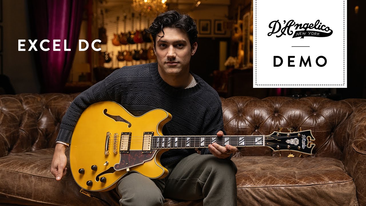 最終値下げ【美品】D'Angelico Excel DC バリ虎 Excel DC - D'Angelico Guitars