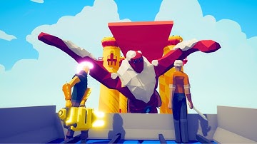 EVERY UNIT JUMPS AND FIGHTS THE KNIFE THROWER - Totally Accurate Battle Simulator TABS