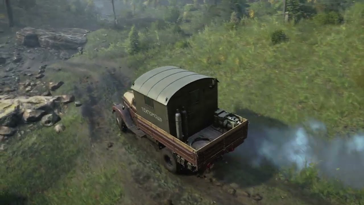 SnowRunner : Off the Cliff | Drowned Lands, Taymyr