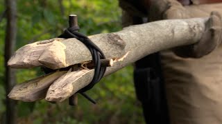 How to Make a Bushcraft Survival Spear - Branded Instructional Video