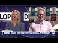 Doctor shares survival story on hospital anniversary