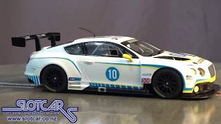 Scalextric Slot Car Bentley Continental GT3 60th Anniversary C3831A Slotcar