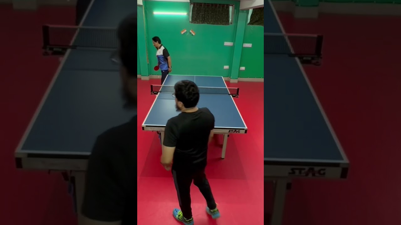 Ace service. Timeout Club Table Tennis Academy Lucknow