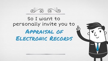 6.Appraisal of Electronic Records