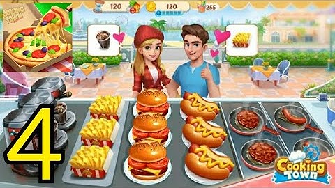 Cooking town - Restaurant Game Gameplay Walkthrough Part 4 (Android) #cooking #chef