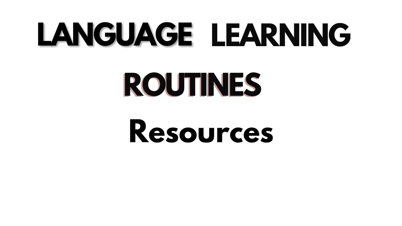 Language Learning Routines | Resources to Learn a New Language in 2023 ...