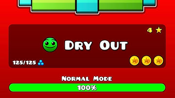 Geometry Dash Level 4: DRY OUT - All 3 Coins Guide