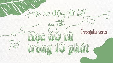 360 Động Từ Bất Quy Tắc #01 || 360 Irregular verbs #beginner #english #verb #tienganh