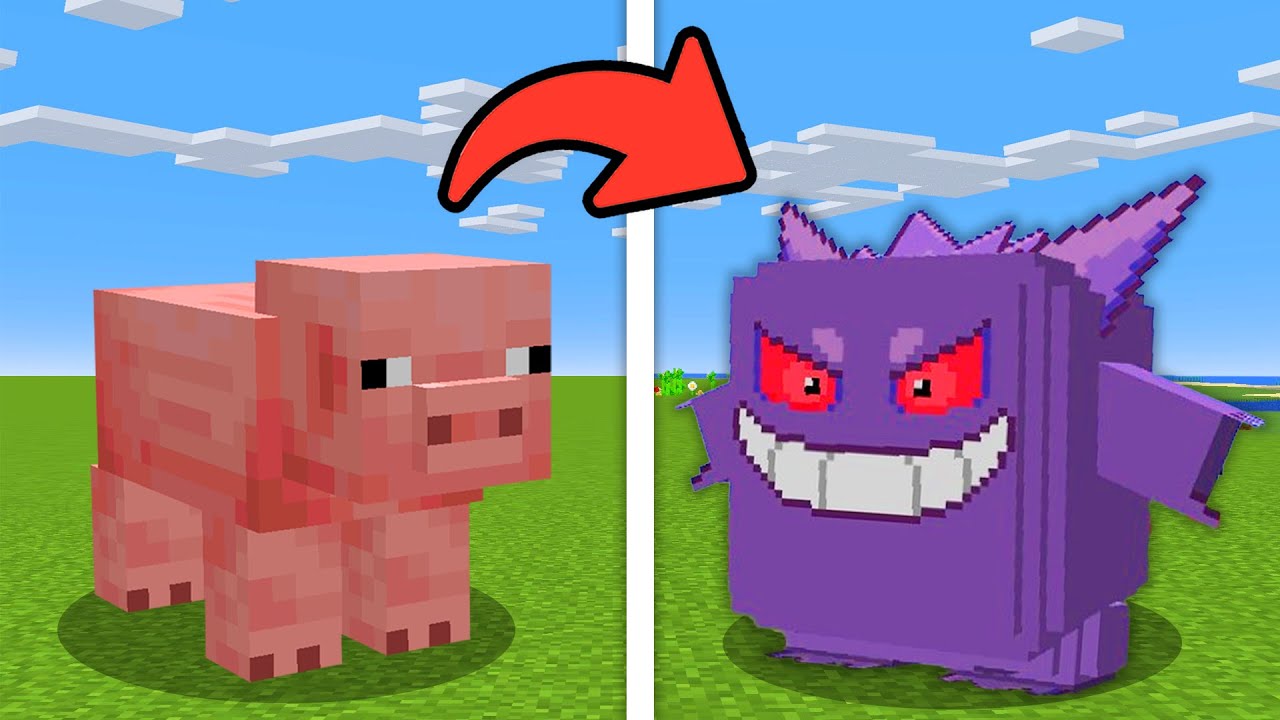 I remade every mob into Realistic Pokemon