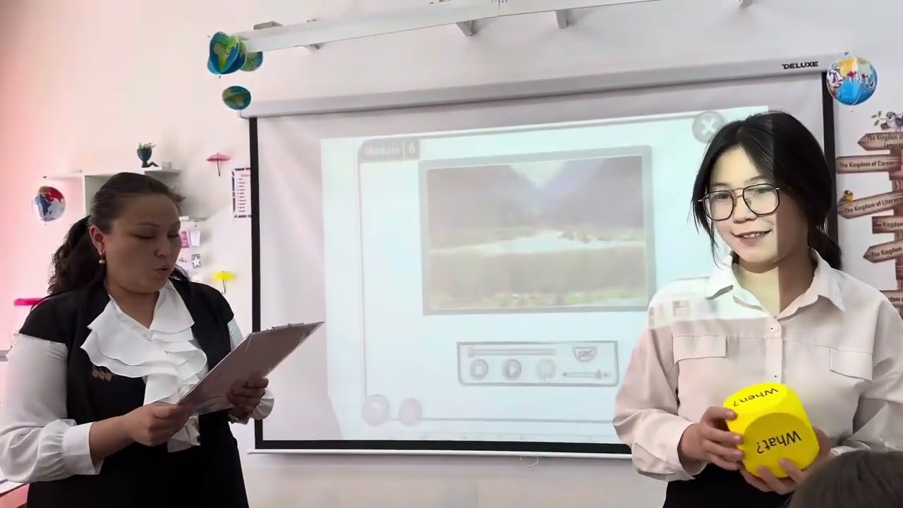 Grade 8 The Theme of the lesson  Places of natural beauty  English teacher  Aiman Sugraliyeva