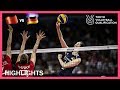 China v Germany | Highlights | Day 2 | Women's Volleyball Olympic Qualification Tournament 2019