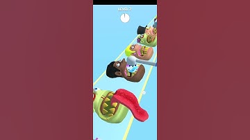 Teeth Runner 3D:Gameplay Walkthrough All Levels Android İos Part 14 #shorts