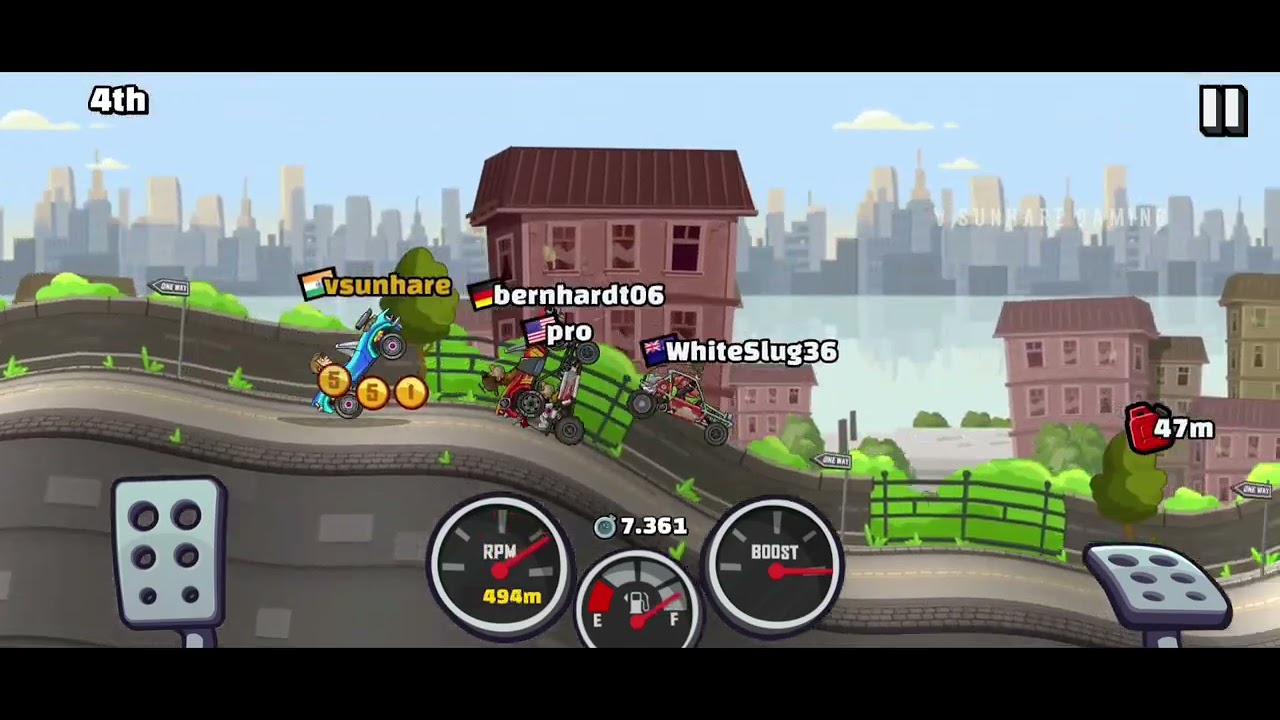New Hill Climb Racing 2 Android Mobile Gameplay Video 109   @VSunhareGaming