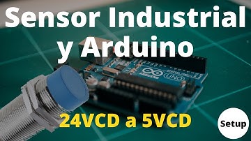 Sensor Industrial de 24V 12V a Arduino