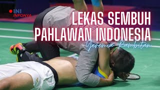 YEREMIA RAMBITAN Alami Cedera Pada Laga Perempat Final INDONESIA OPEN 2022