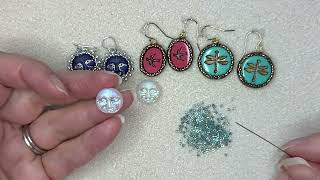 Bead Weaving Tutorial: Bezeling a Coin Bead