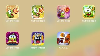 C.A.T.S.,King of Thieves,Cut the Rope Magic,Cut the Rope 2,Cut the Rope Time Travel,Experiments screenshot 3