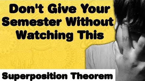 Superposition Theorem | DC Circuit | Basic Electrical Engineering | Note Book