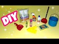 como hacer Productos de limpieza en Miniatura |how to make Miniature cleaning supplies