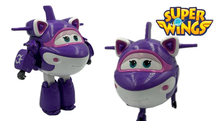 Crystal  | Super Wings Transformable Toy (보라) 출동! 슈퍼윙스