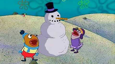 SpongeBob - Snowman