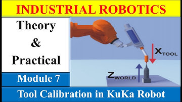 Module 7 | Tool Calibration in KuKa Robot | Industrial Robotics | KuKa Robot | Hindi