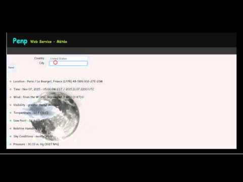 Php webService - Client Soap (Weather) - Application Code Source -